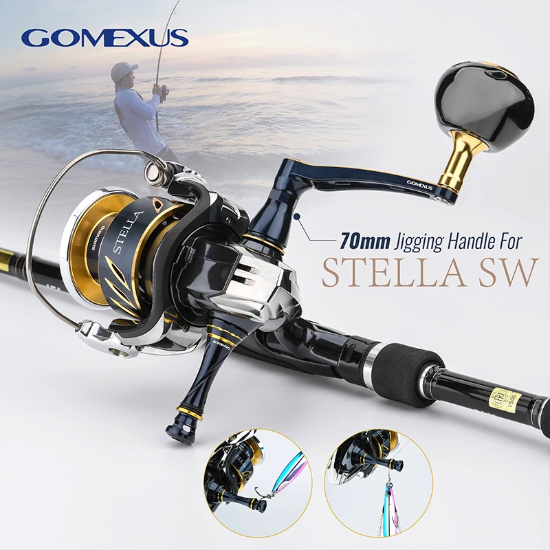 Soporte de carrete Gomexus de aluminio para carretes Shimano y Daiwa - imagen 3
