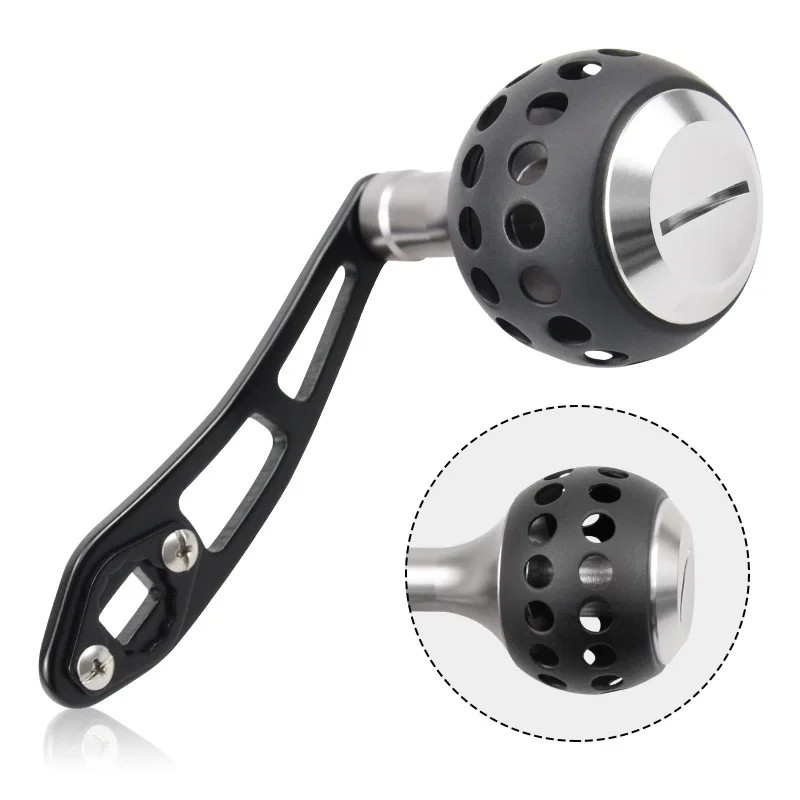 Proceso de instalación del mango en el carrete