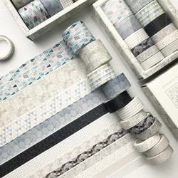 Cinta washi vintage adhesiva para scrapbooking kawaii japonesa