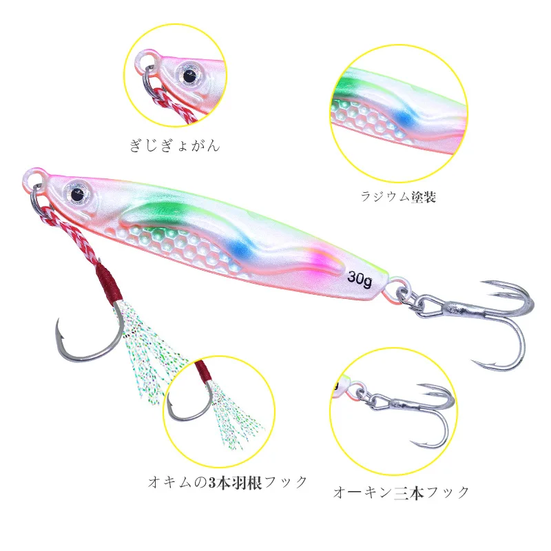 Señuelo duro láser para pesca - cebo artificial tiro largo 10-30 g - imagen 3