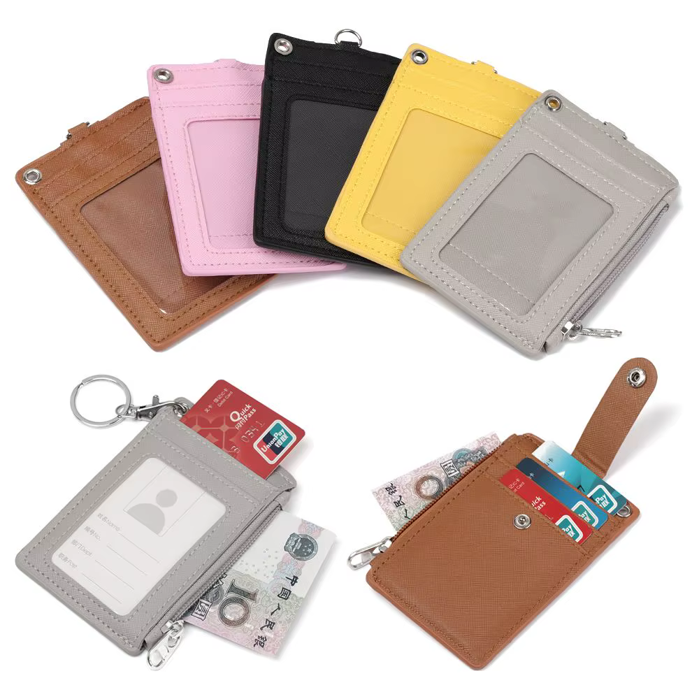 Cartera PU de Piel con Llavero – Accesorio para Oficina - imagen 3