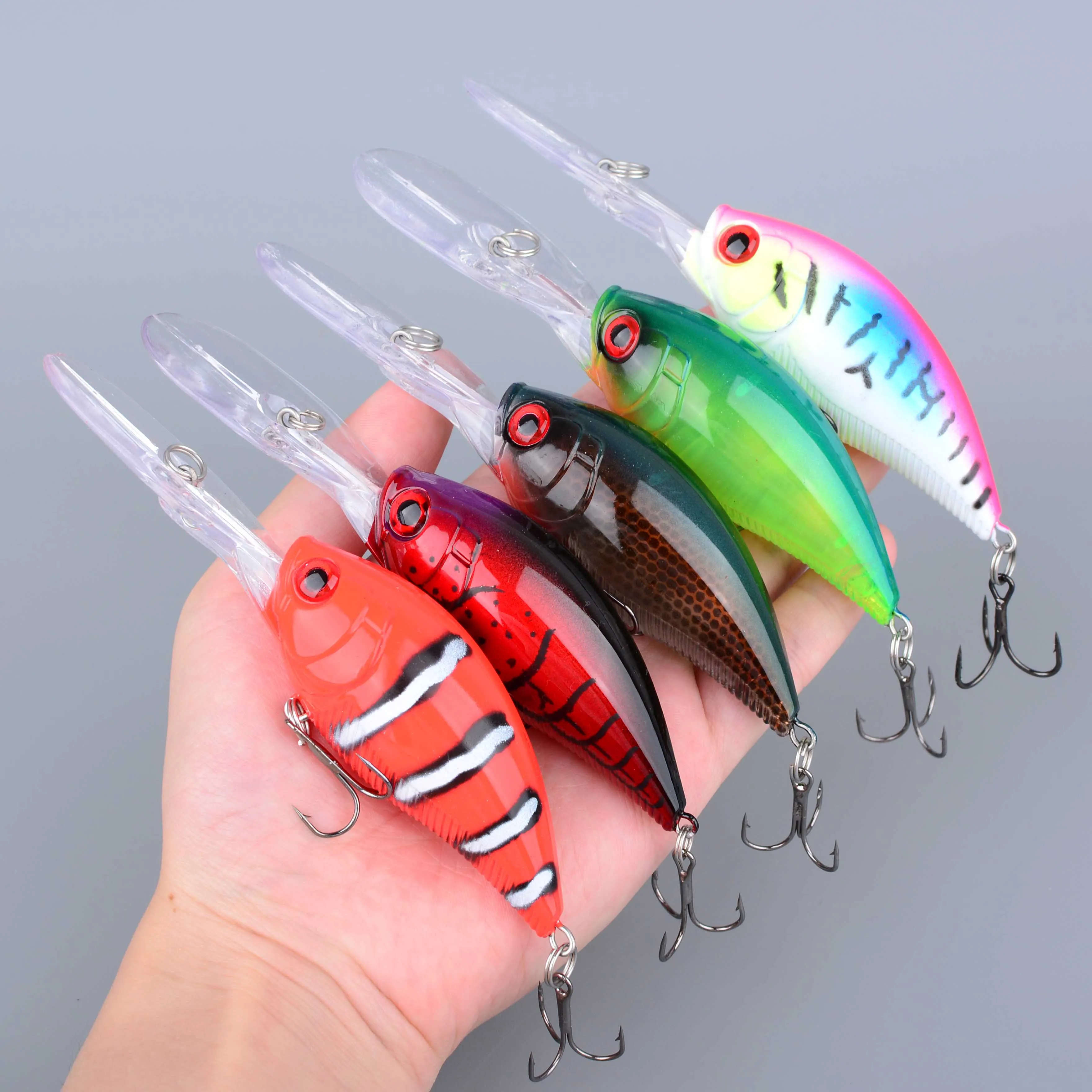 Señuelo Jerk Crank flotante minnow duro para truchas - imagen 2