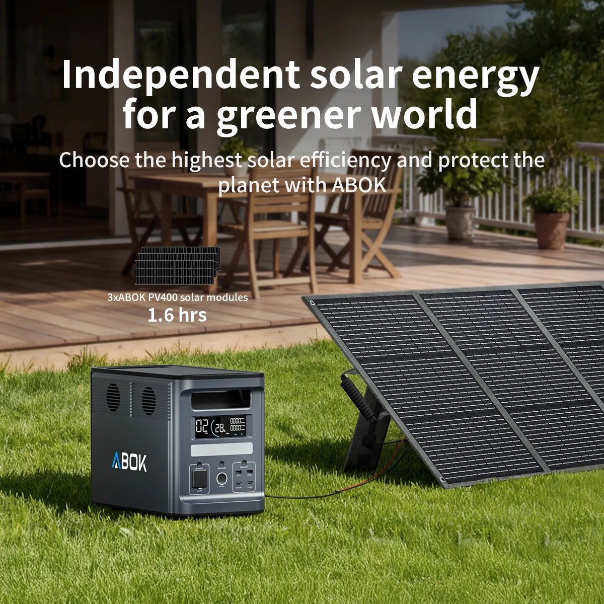 Generador solar portátil de onda sinusoidal pura Ark2000 - imagen 5