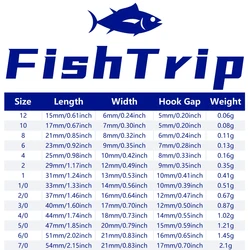 FishTrip Anzuelos de pesca y cebos de gusano para salmón y Steelhead