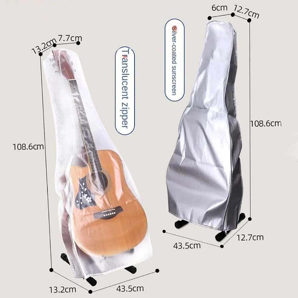 Cubierta para guitarra esmerilada y resistente