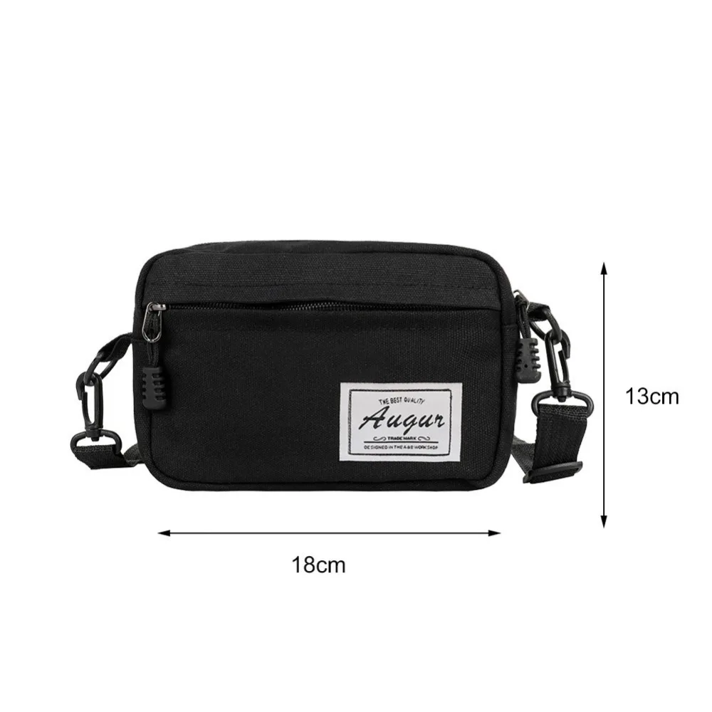 Bolso bandolera mini de lona con patchwork para teléfono - imagen 5