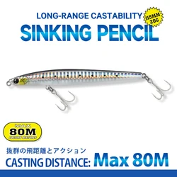 TSURINOYA GRIFFIN 115S Señuelo lápiz hundible para lubina y lucio