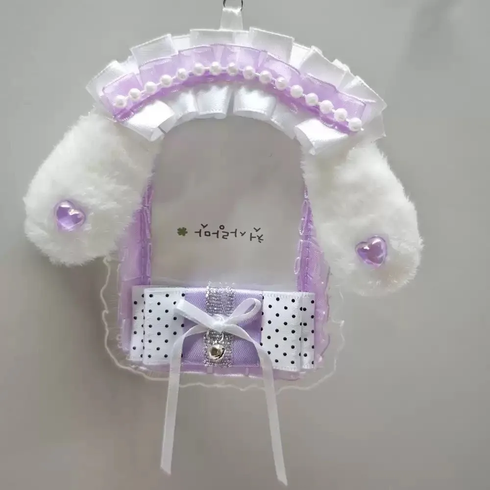 Estuche DIY Lolita Kawaii con encaje y cinta protectora - imagen 4