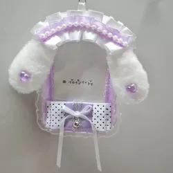 Estuche DIY Lolita Kawaii con encaje y cinta protectora
