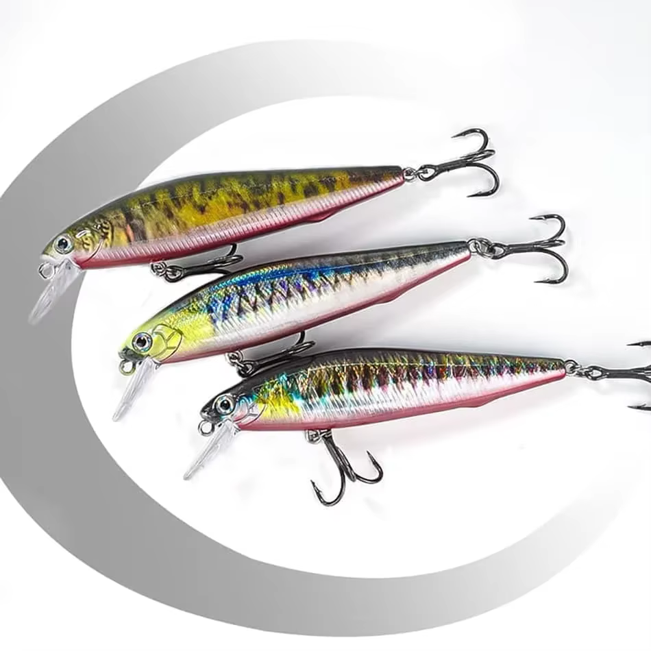 Señuelo Minnow Crankbait con ojos 3D para pesca de depredadores - imagen 2