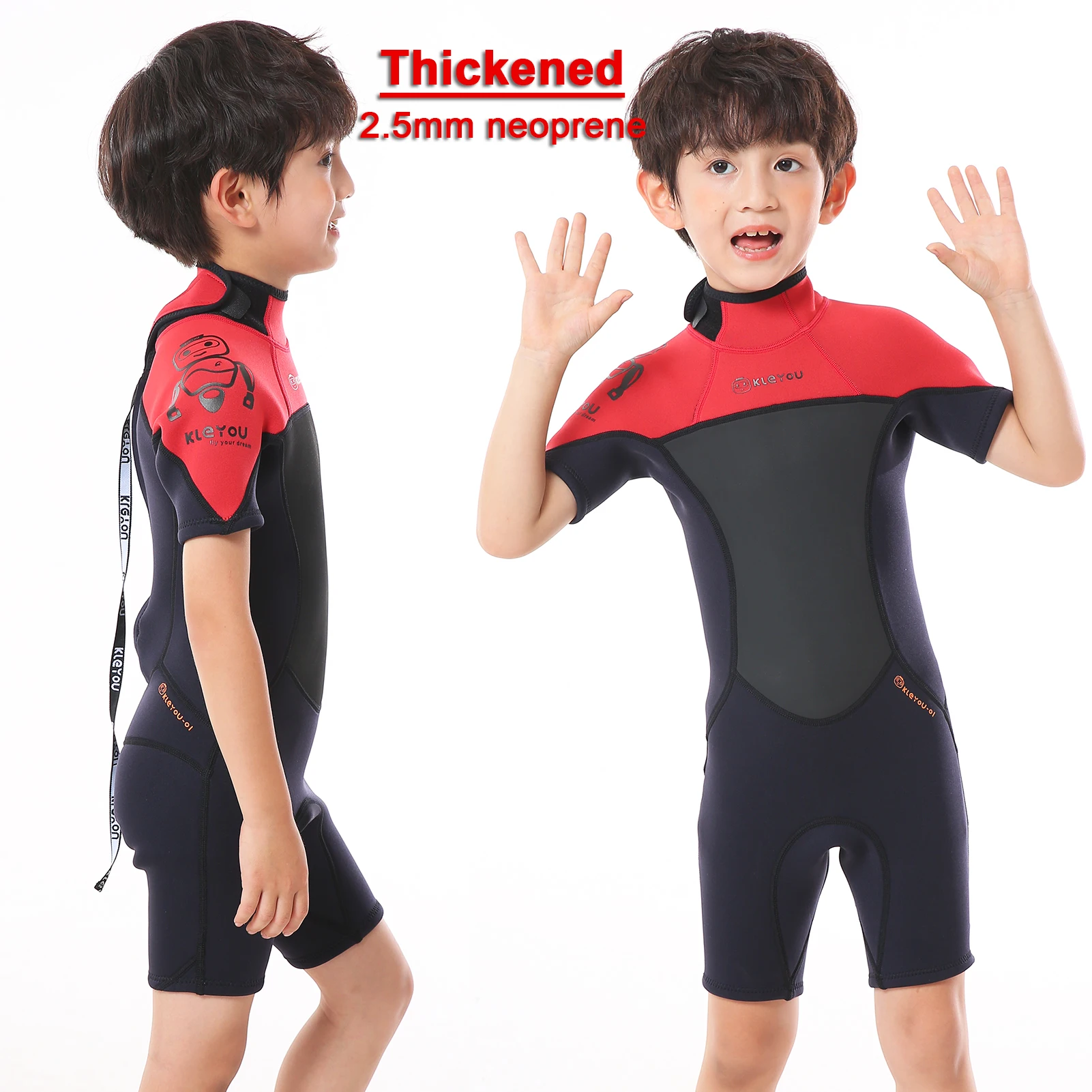 Traje de neopreno anti-UV para niños y niñas: surf buceo contra medusas - imagen 4
