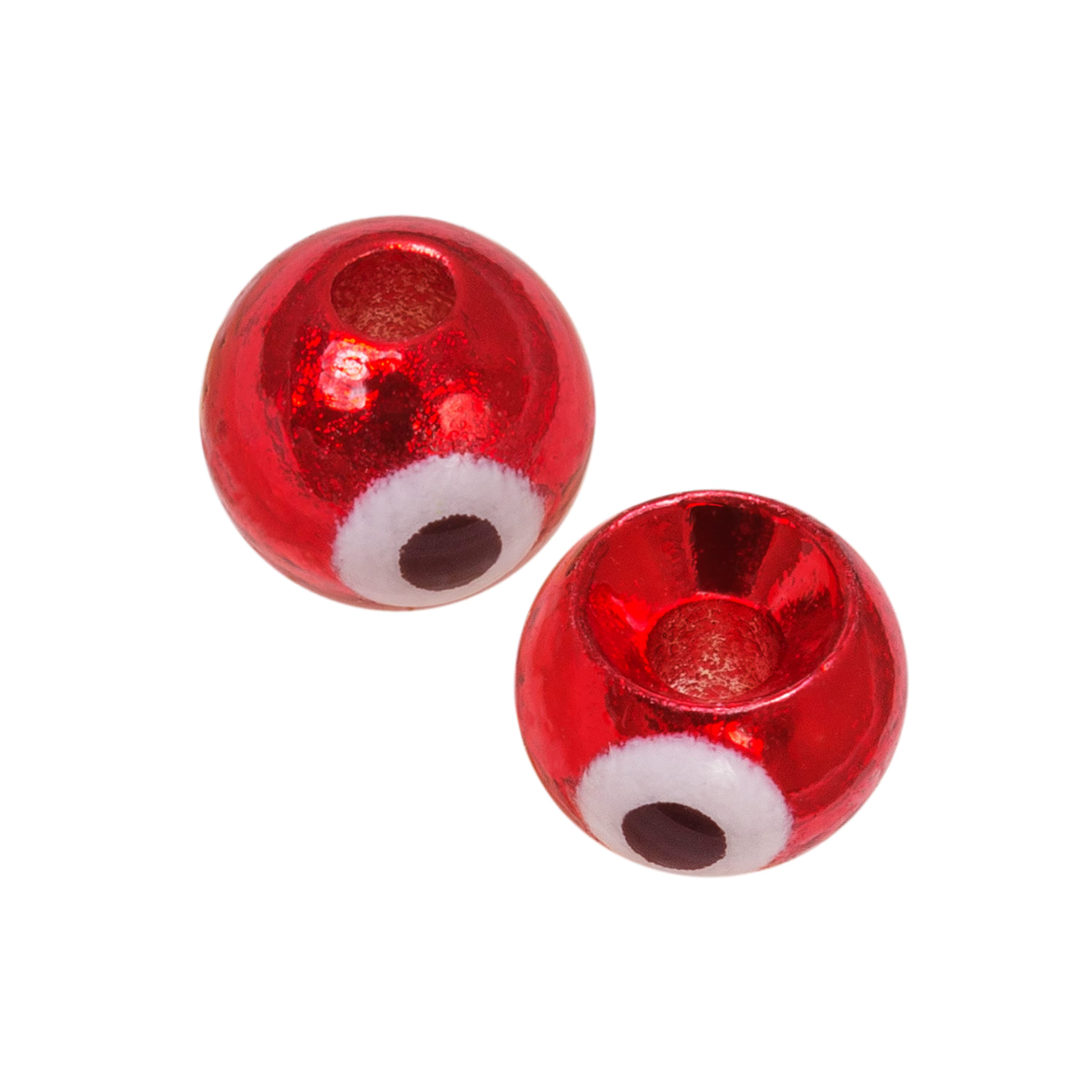 Cuentas de tungsteno Cyclops con ojos para atado de moscas