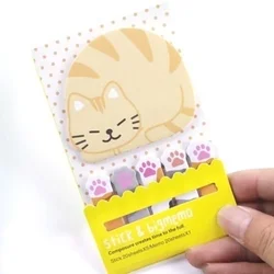 Pegatinas Panda Kawaii - notas adhesivas y marcapaginas 2 uds pesca