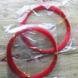 Hilo Nailon Rojo 100m – Diámetro 0,9mm y 1,0mm para aparejos