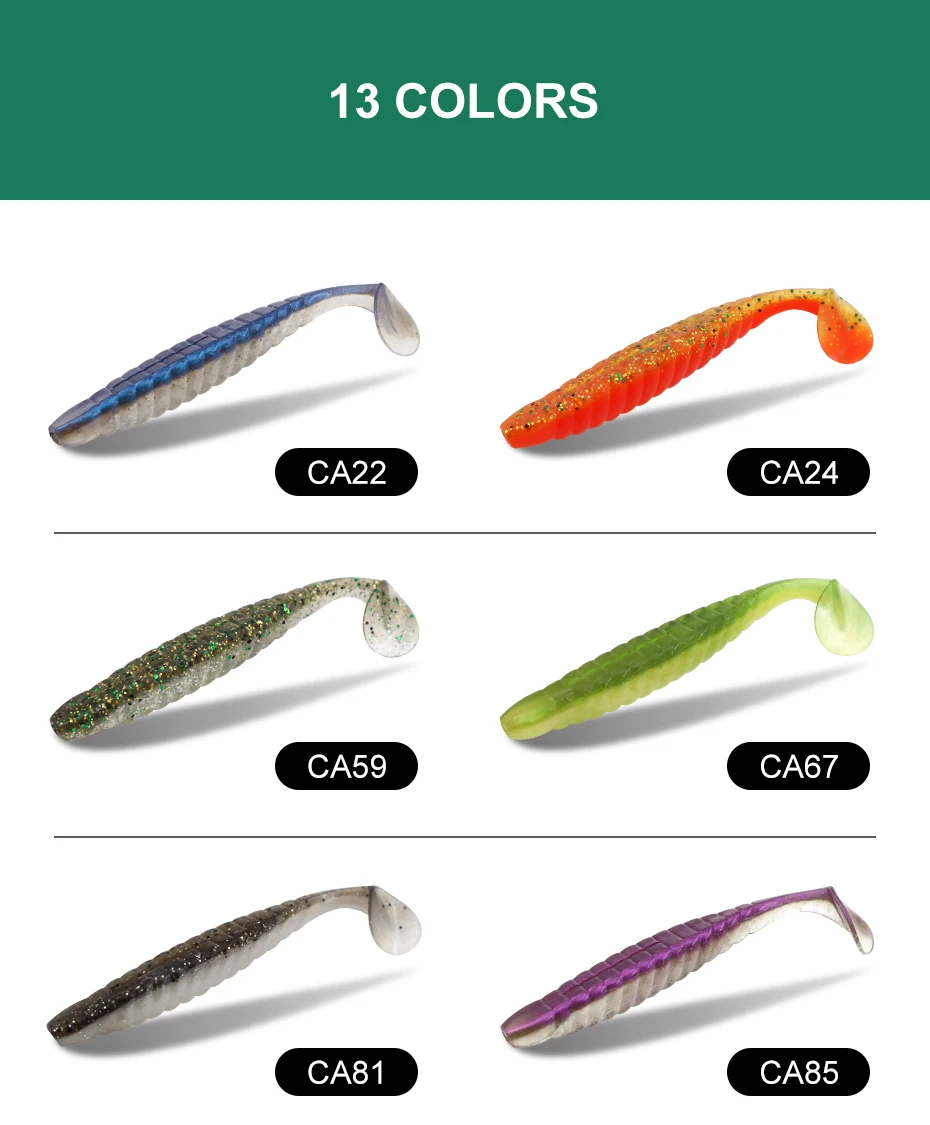 Pack de 6 señuelos ESFISHING sin abrir
