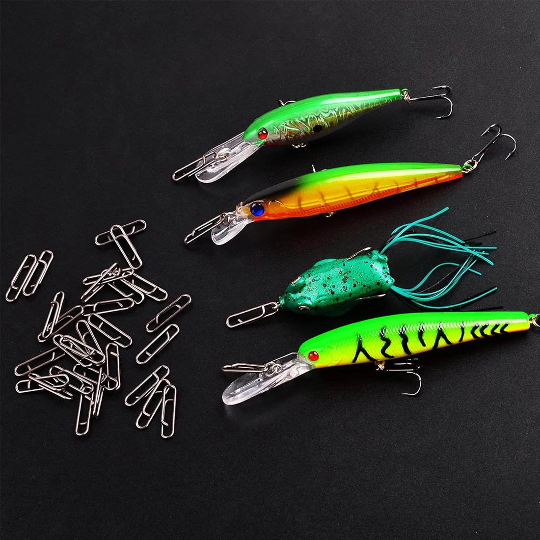 FishTrip broche de pesca de alta resistencia, clip rápido, acero - imagen 4