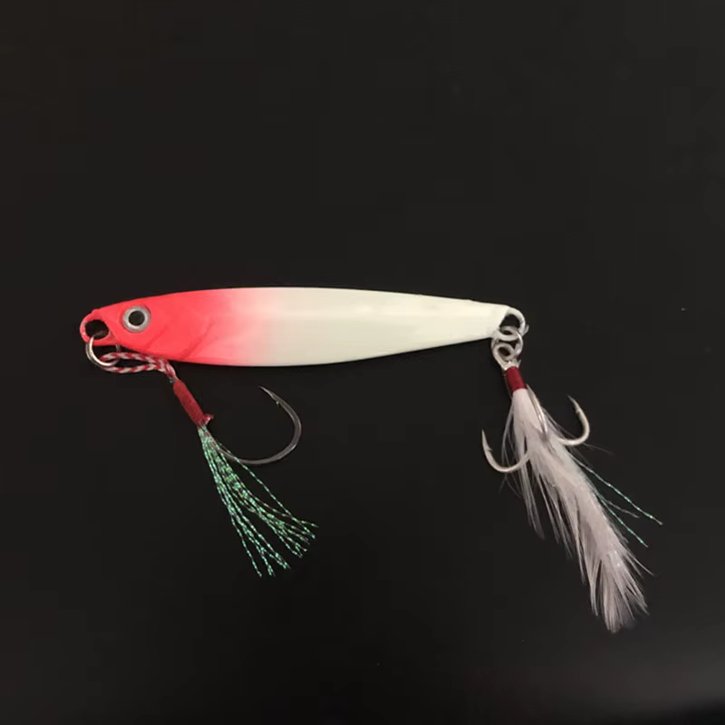 Jig Bait Luminoso Metálico con peso ajustable para lubina y perca - imagen 5