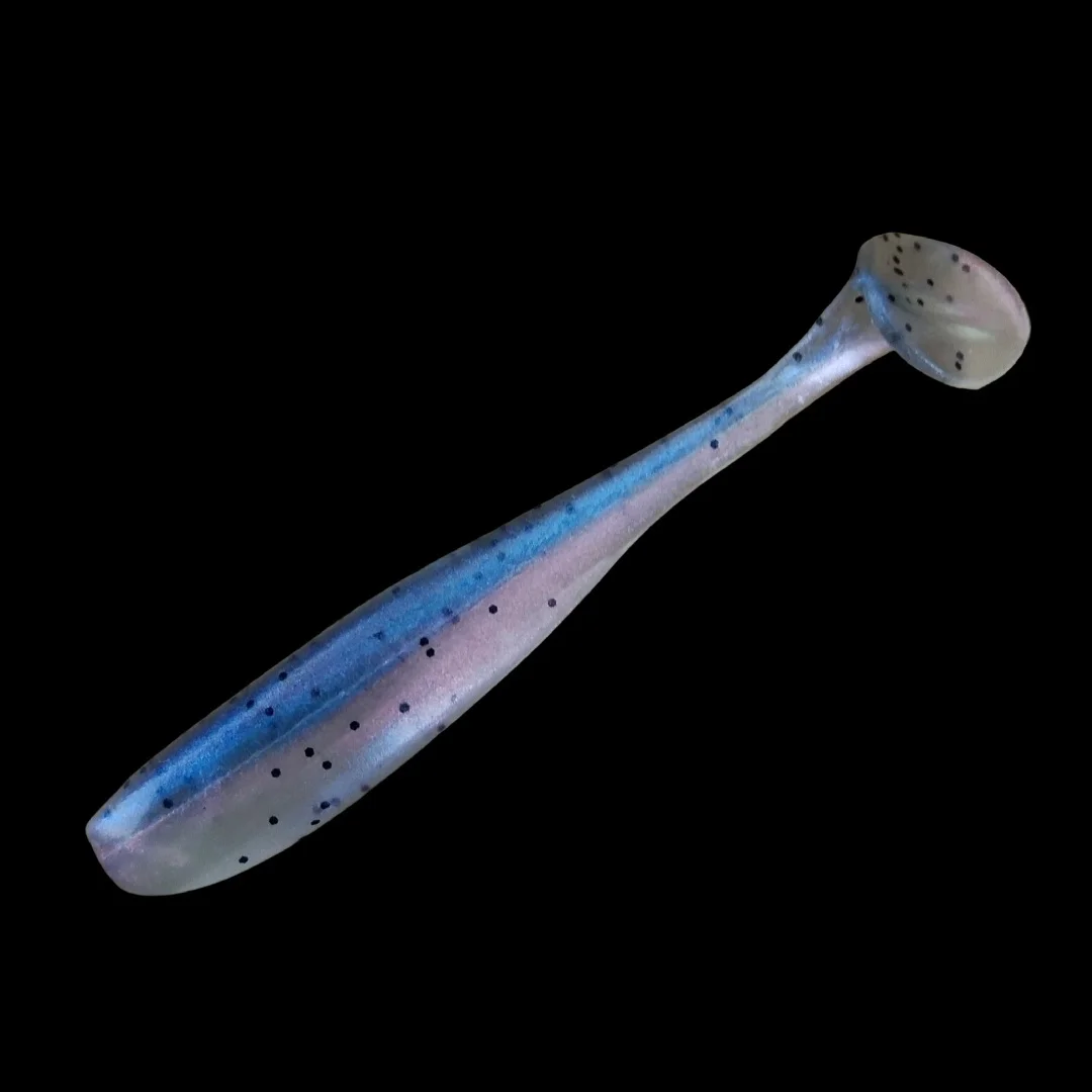 Shad de Silicona 50mm 1g con Cola en T – Vinilo para Lucio y Lubina - imagen 5