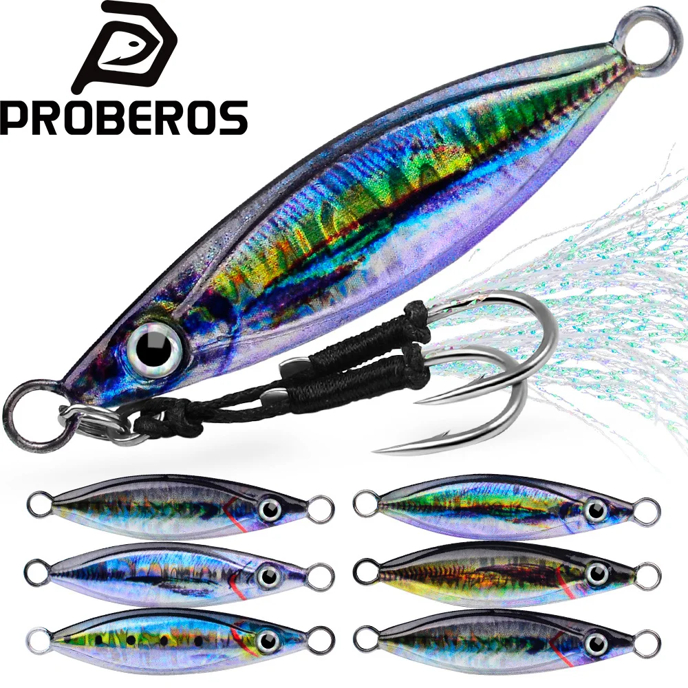 PROBEROS Jig metálico para lanzado desde orilla, swimbait - imagen 5