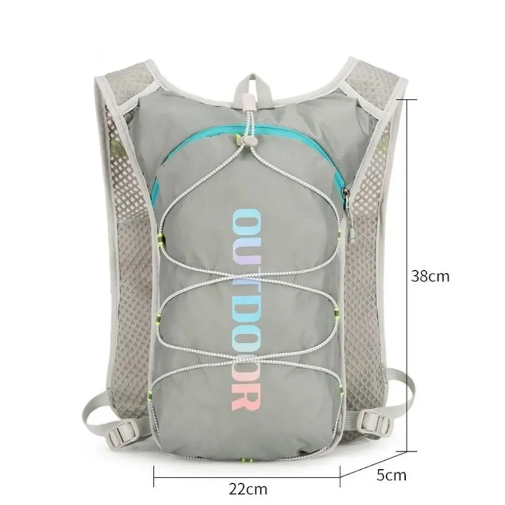 Mochila impermeable ultraligera de nailon con reflectores y hidratación - imagen 3