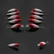 Crankbait wobbler rojo VIB realista para lubina Trebl - imagen 2