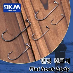 Anzuelos Jig Head 9KM para vinilo vástago largo – Curva redonda