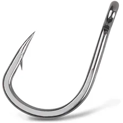 Anzuelos Circle Hook acero inoxidable para gran juego 1/0-12/0