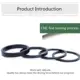 Espaciadores universales de aluminio para horquilla de bicicleta - imagen 4