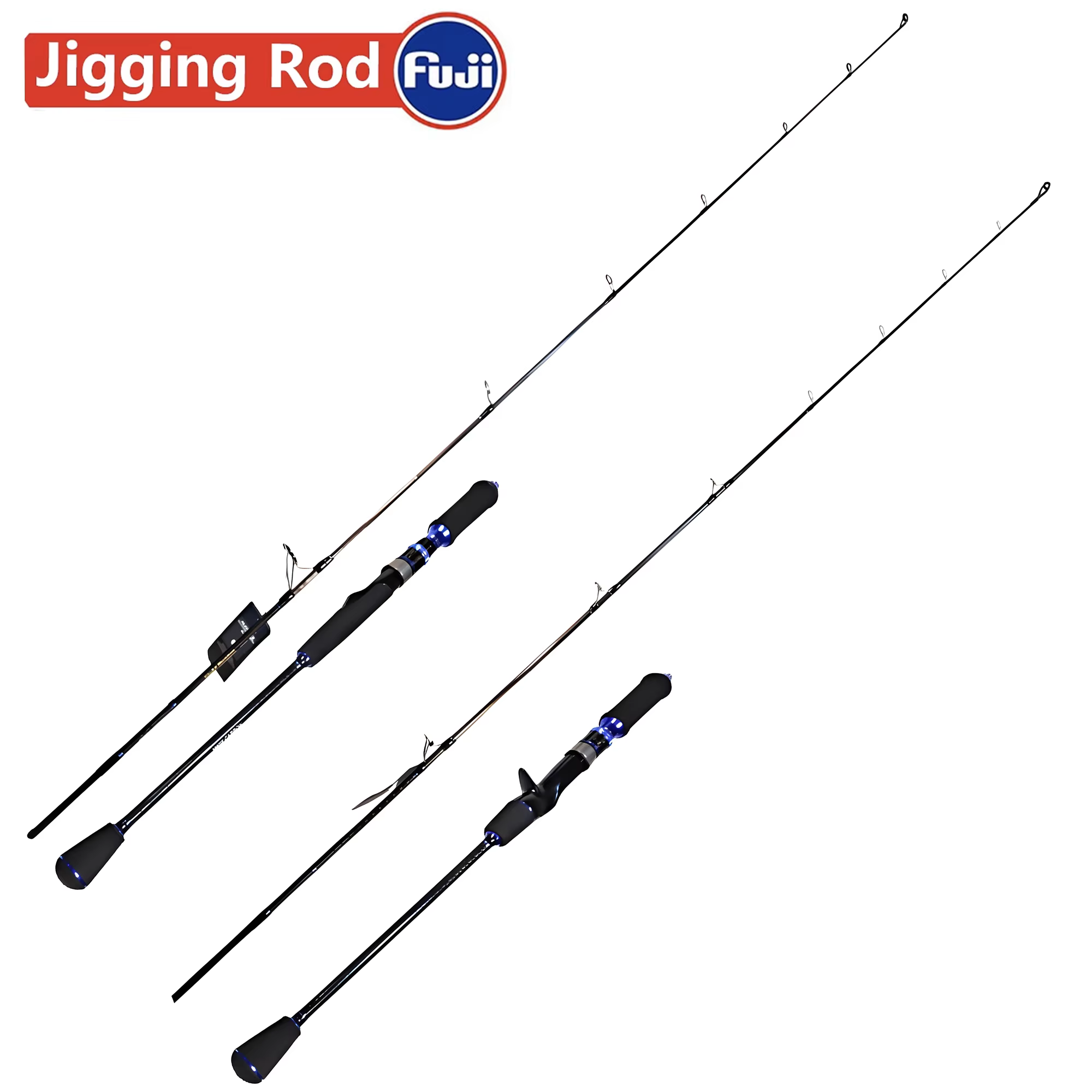 Caña Slow Jigging Carbono Anillas Fuji 30-120g - imagen 2