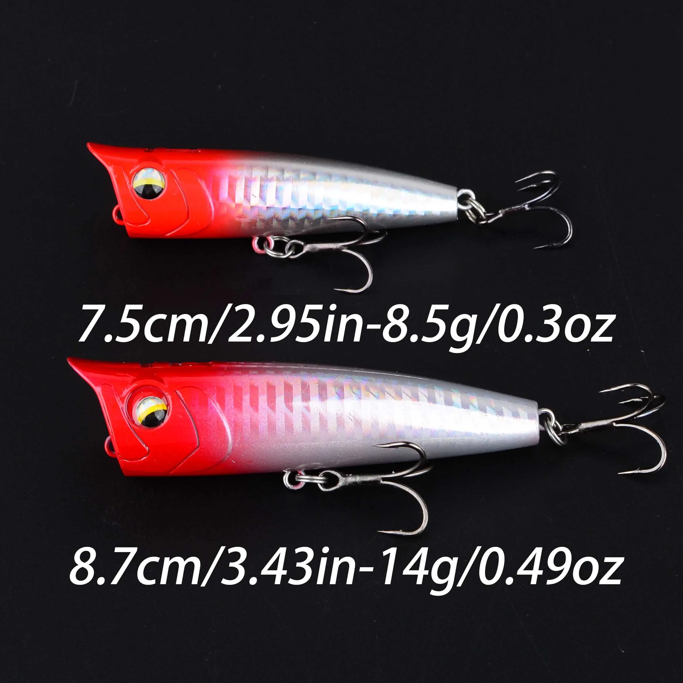 Señuelo Popper Topwater Big Wave – Cebo flotante - imagen 3