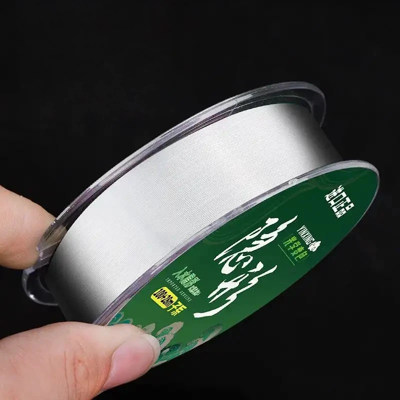 Línea de pesca nailon invisible para carpa con cambio de color