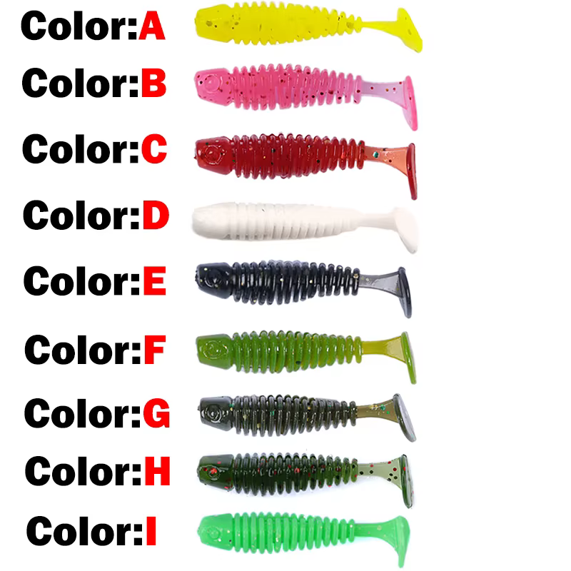 OUTKIT Wobblers Mini – Señuelos blandos para lubina - imagen 5