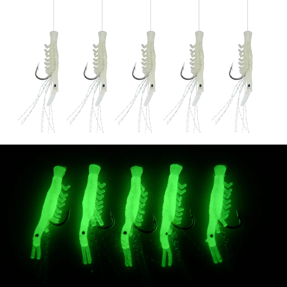 Aparejos cebo vivo luminoso para capturar camarón y trucha - imagen 2