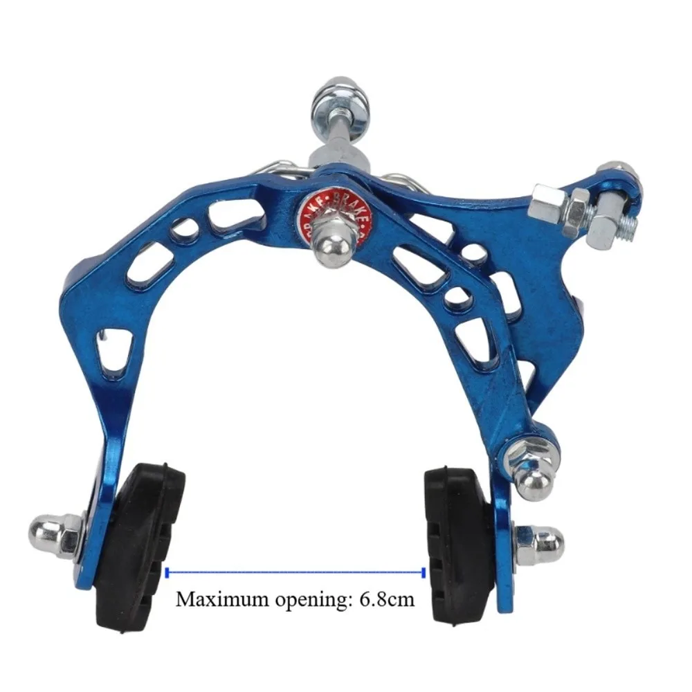 Pinza de freno de bicicleta de aleación de aluminio en color azul
