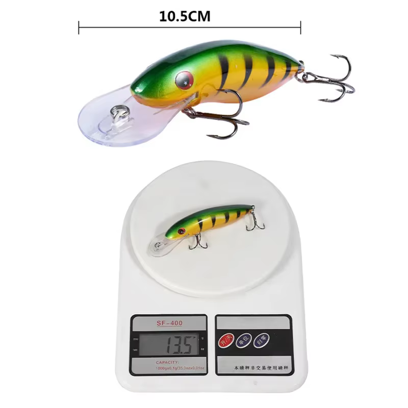 Crankbait flotante 10,5 cm para lucio y trucha – Aguas profundas - imagen 3