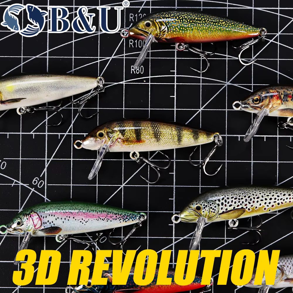 Wobblers hundidores B & U para lubina y perca – Jerkbait efectivo - imagen 5