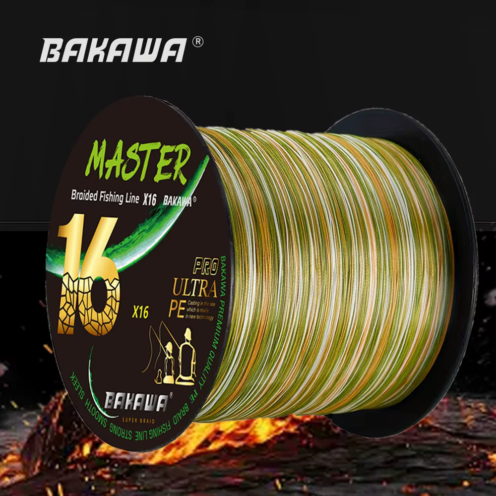 BAKAWA X16 Línea Trenzada PE para Carpa y Mar - imagen 3