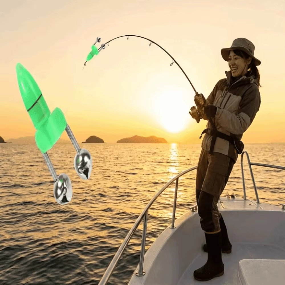 Campana de Pesca Profesional – Alarma de Picada Impermeable con Clip - imagen 4