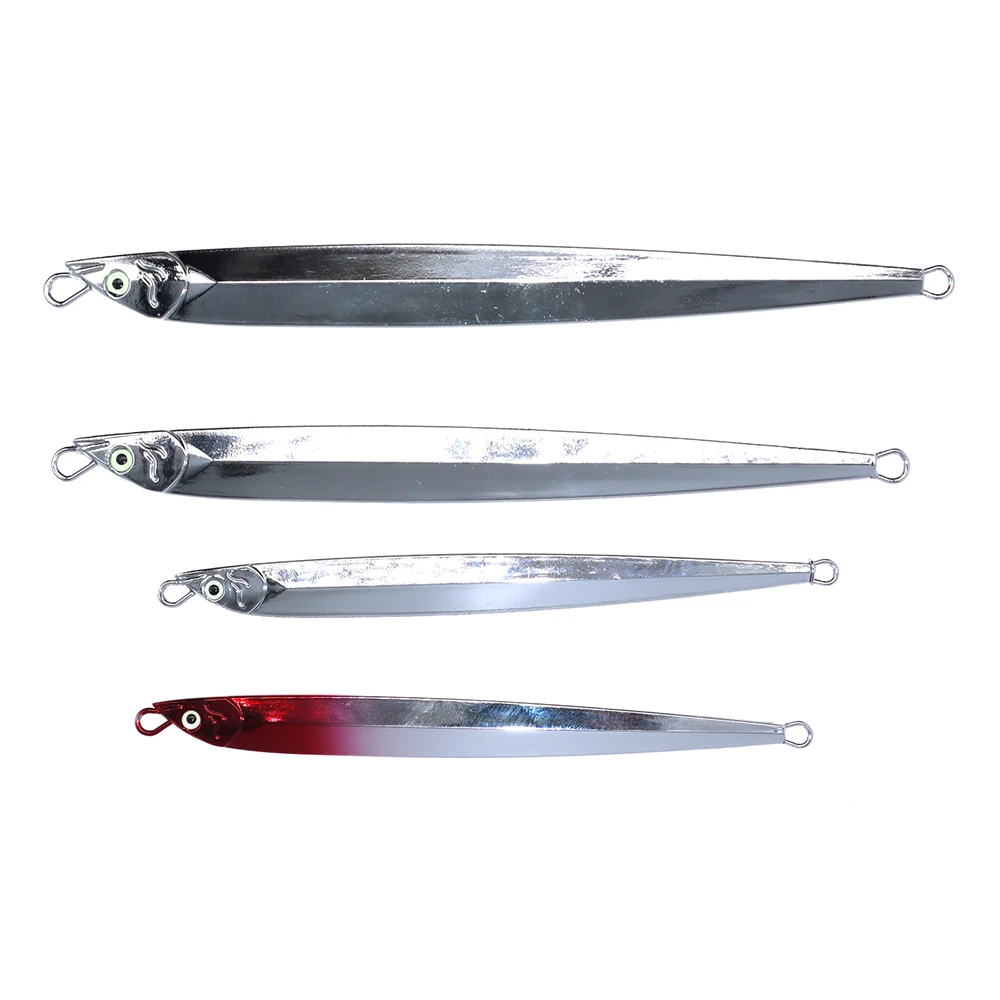 Jig vertical metal cromado – hundimiento rápido para mar - imagen 5