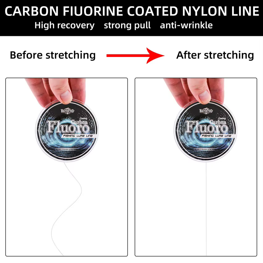 Línea Fluorocarbono Hundible para Carpa – Monofilamento Alta Resistencia - imagen 4