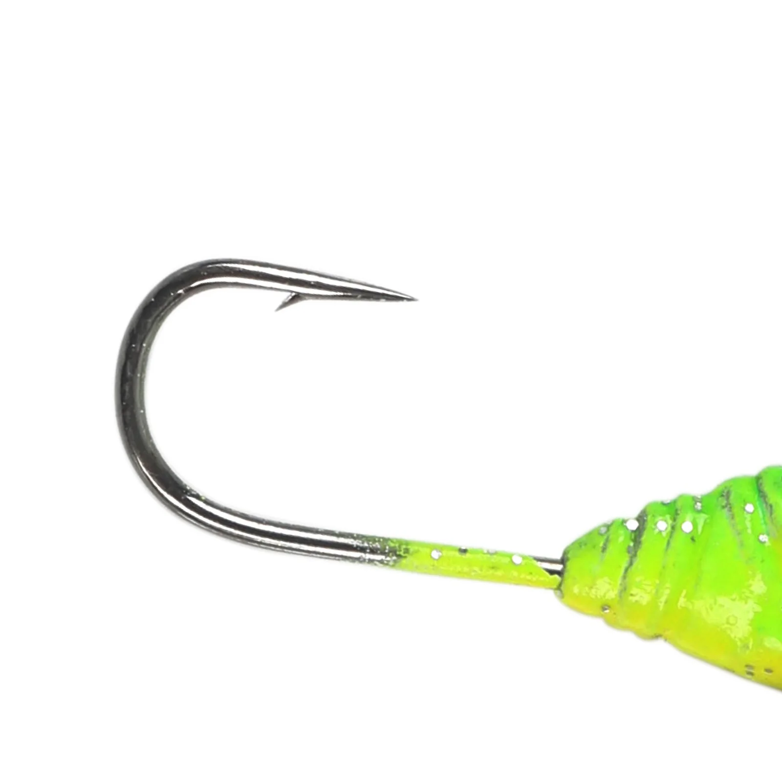 Anzuelo Jig Head de hielo con púas de acero carbono - imagen 3