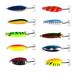 BRAVMACK Cucharas giratorias de metal duro para carpas – Agua dulce
