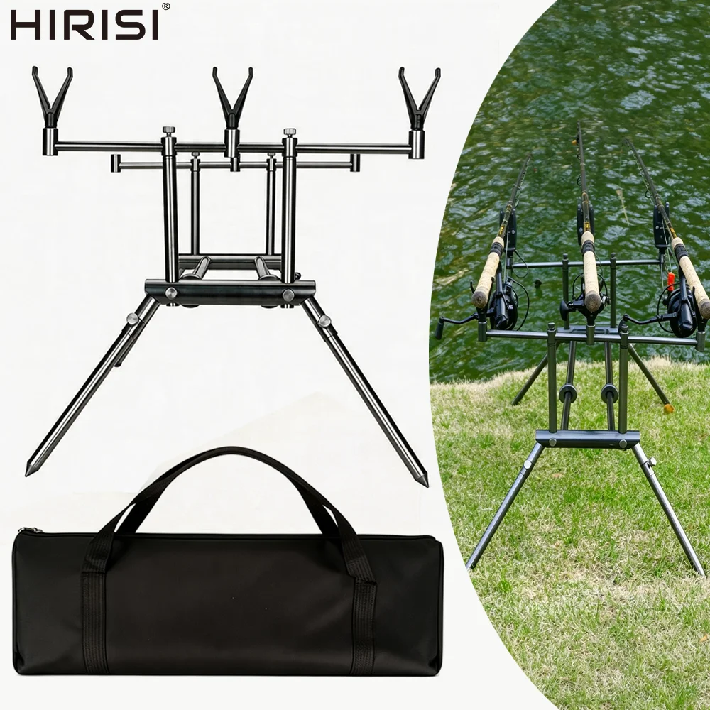 Soporte y estructura ajustable para cañas