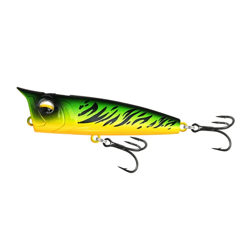 Popper flotante de superficie para pesca deportiva en agua salada