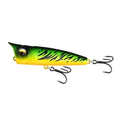 Popper flotante de superficie para pesca deportiva en agua salada