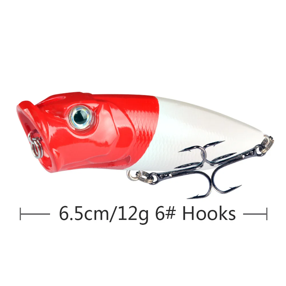 Señuelo Topwater flotante Wobbler para pesca en superficie costera - imagen 3