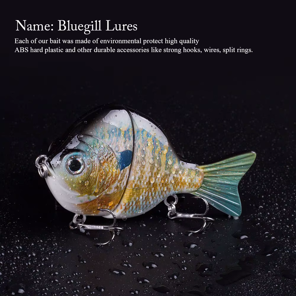 Crankbait hundido lento Hanlin para lubina y lucio - imagen 5