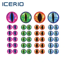 ICERIO Ojos 3D Epoxi para moscas artificiales - Accesorios de pesca