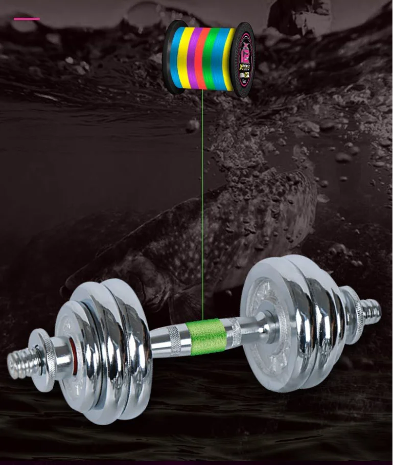 Línea PE trenzada NUNATAK X12 resistente para peces grandes - imagen 2