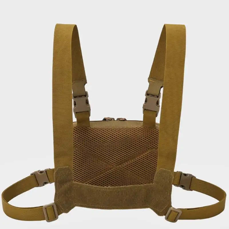Chaleco táctico de pesca MOLLE con porta aparejos y señuelos - imagen 5